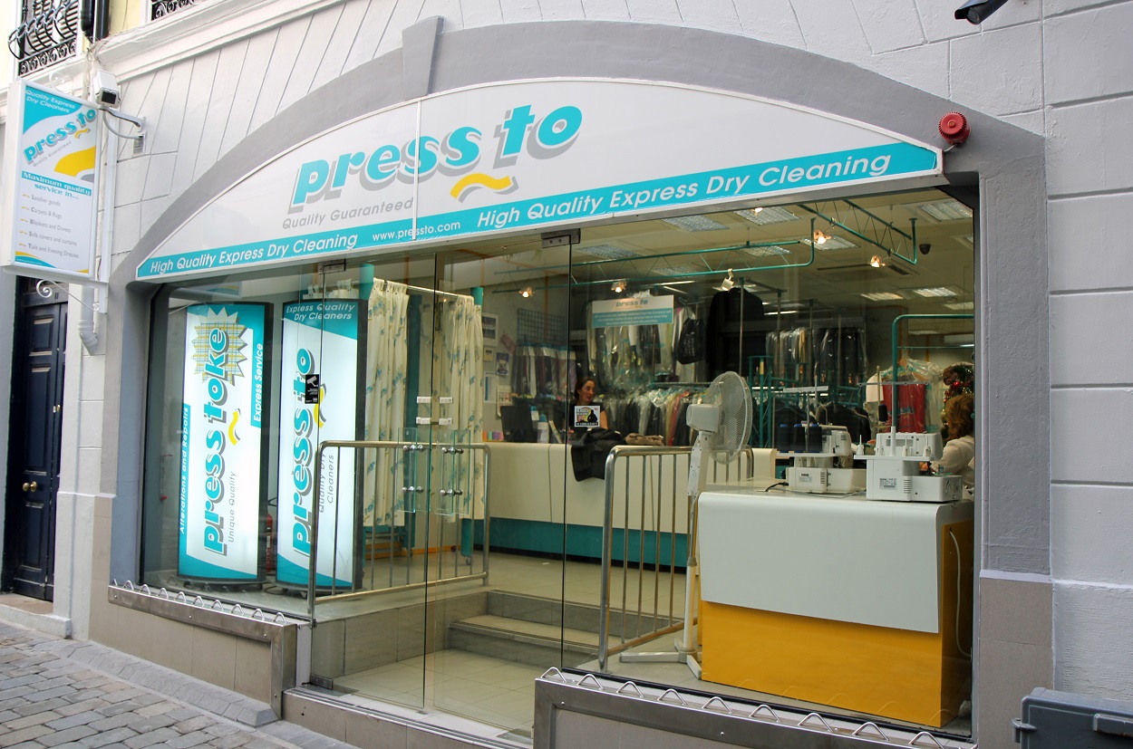 Pressto shop front